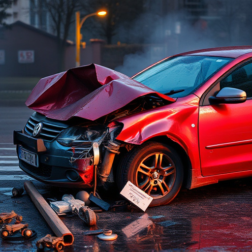 car crash damage