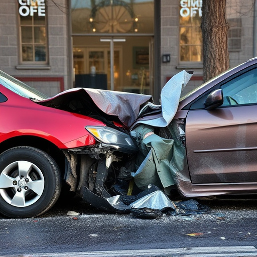 car crash damage