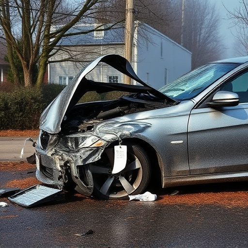 car crash damage