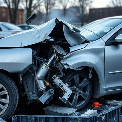 car crash damage