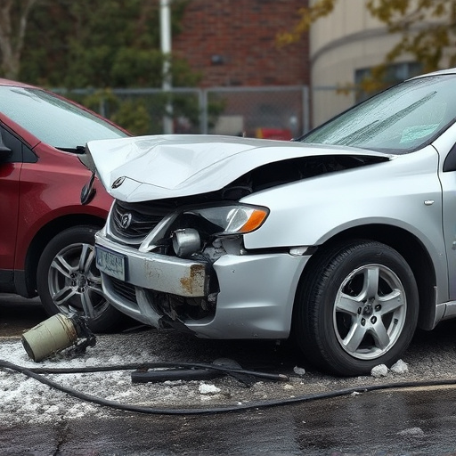 car crash damage