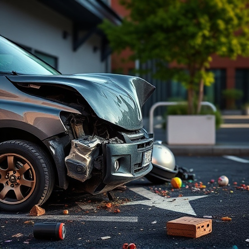 car crash damage
