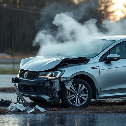 car crash damage