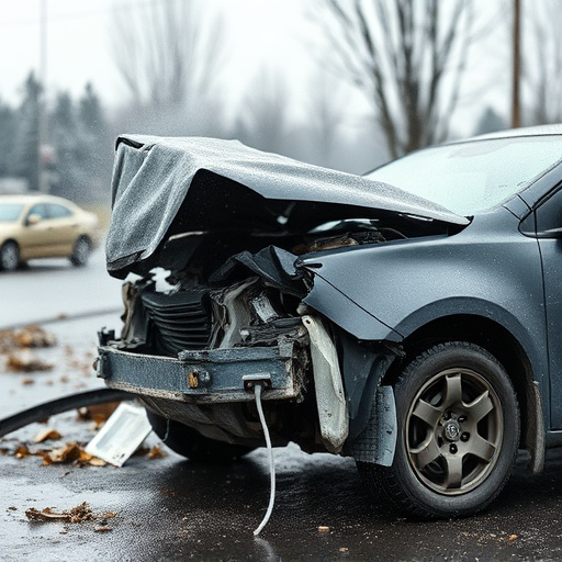 car crash damage