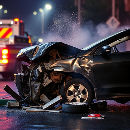car crash damage