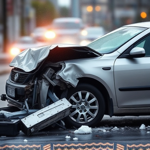 car crash damage