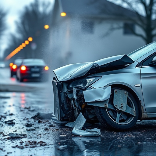 car crash damage