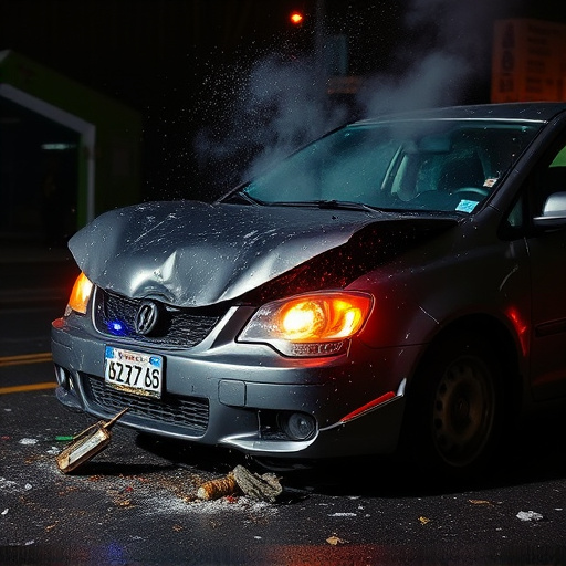 car crash damage