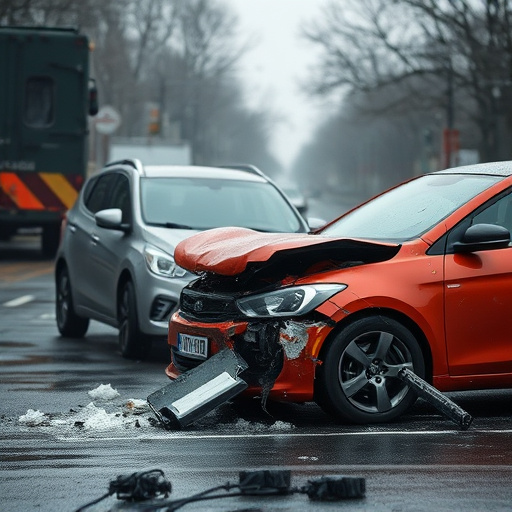 car crash damage