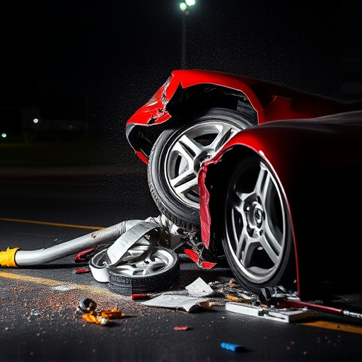 car crash damage