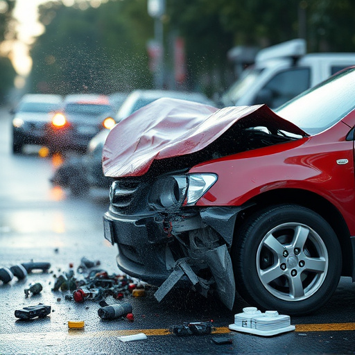 car crash damage