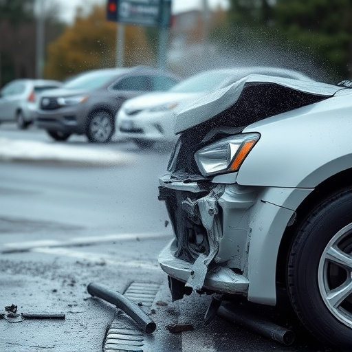 car crash damage