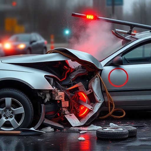 car crash damage