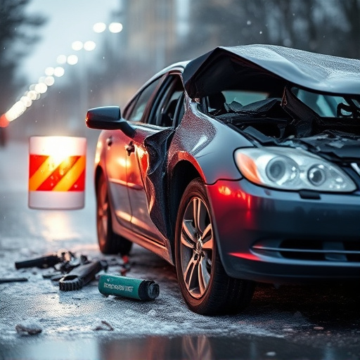 car crash damage