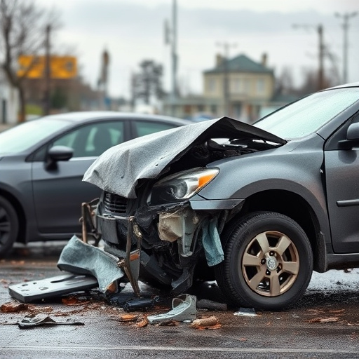 car crash damage