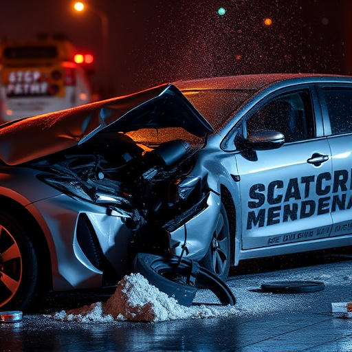 car crash damage