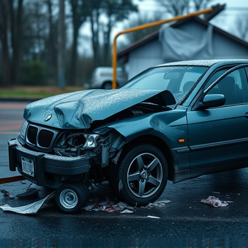 car crash damage