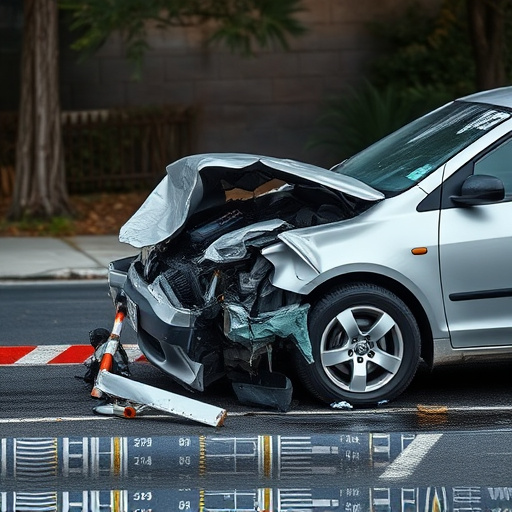 car crash damage