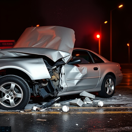 car crash damage