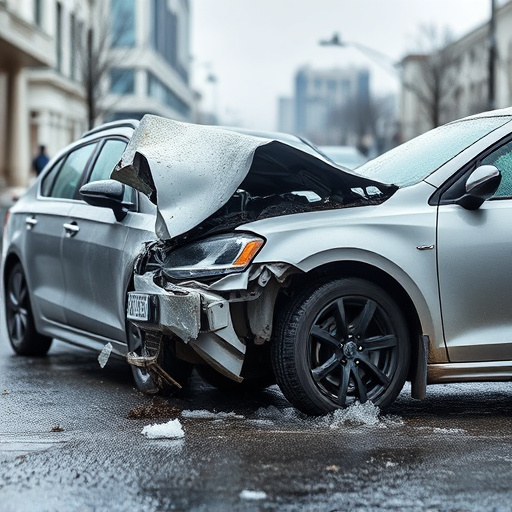 car crash damage