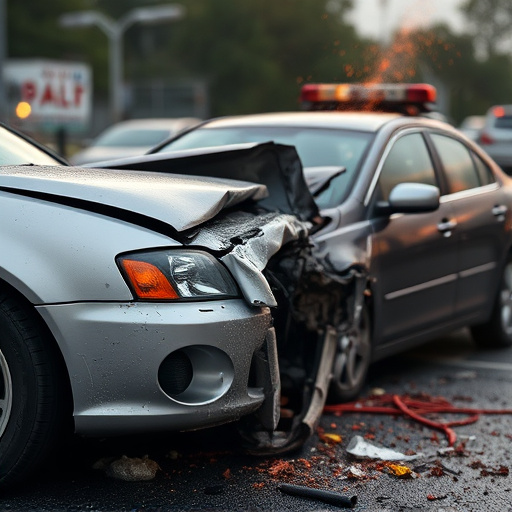 car crash damage