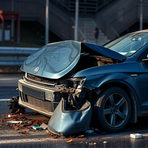 car crash damage
