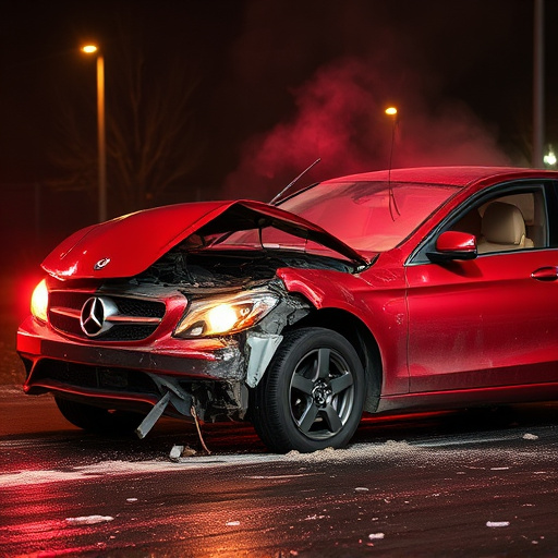 car crash damage