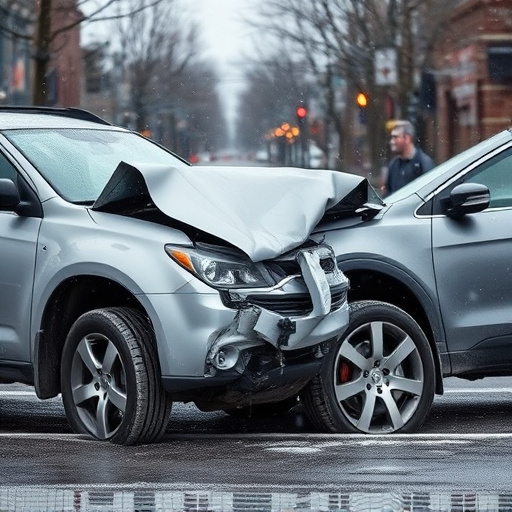 car crash damage