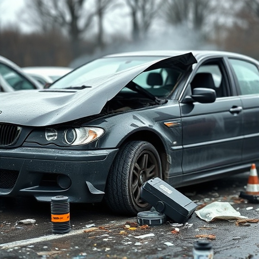 car crash damage