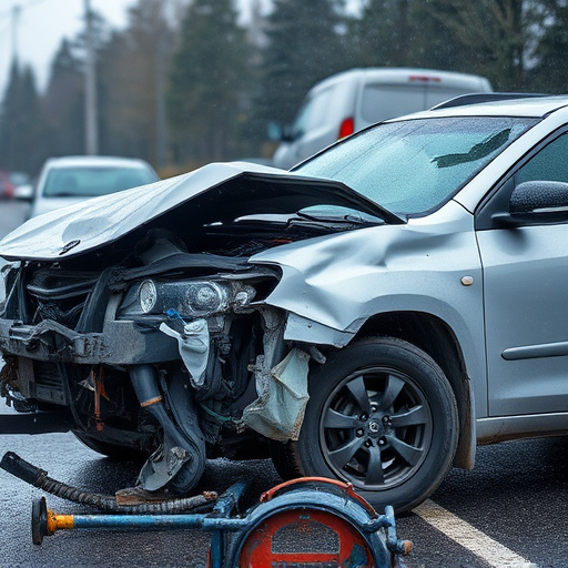 car crash damage