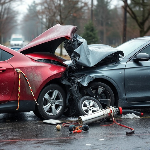 car crash damage