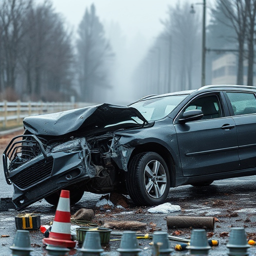 car crash damage
