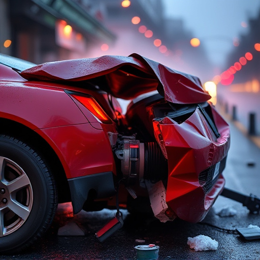 car crash damage