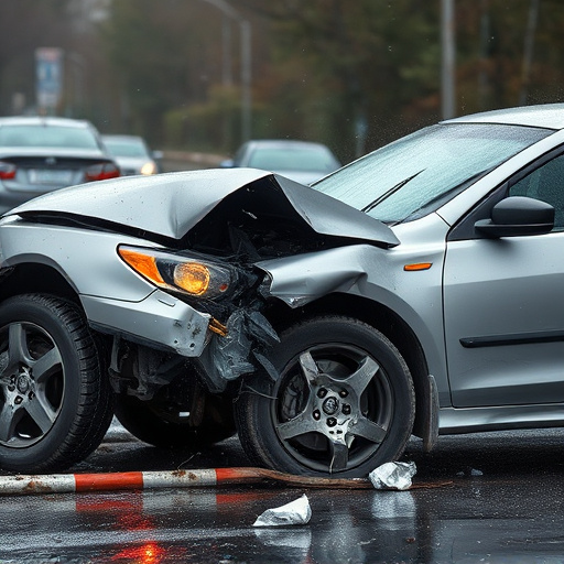 car crash damage