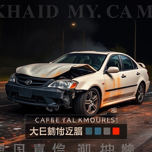 car crash damage
