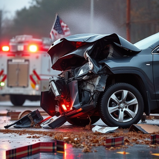 car crash damage