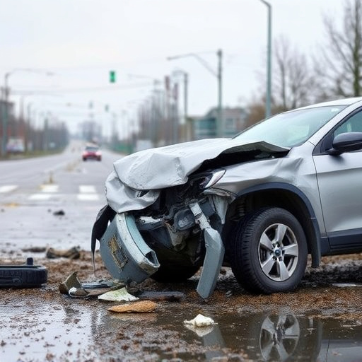car crash damage