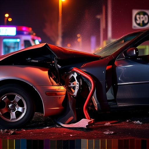 car crash damage