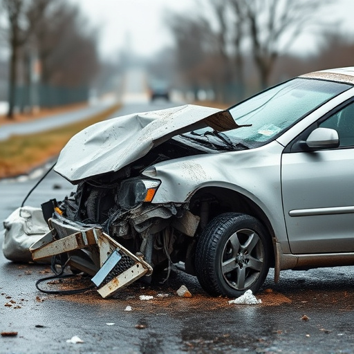 car crash damage
