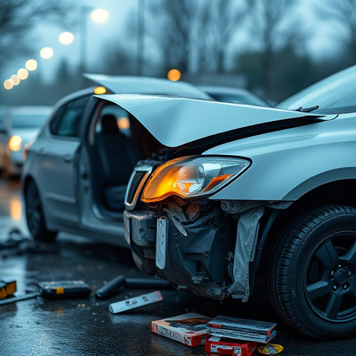 car crash damage