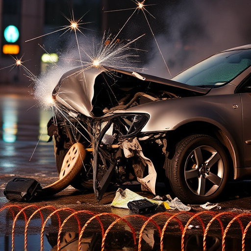 car crash damage