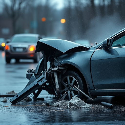 car crash damage