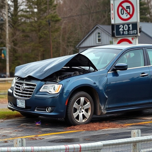 car crash damage