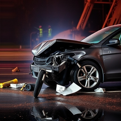 car crash damage