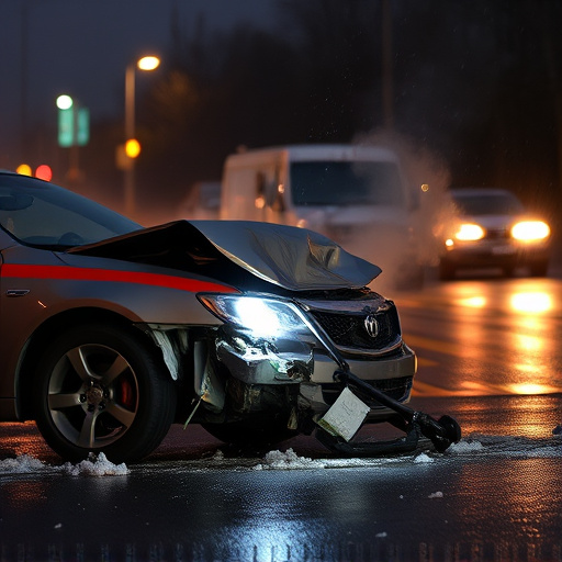 car crash damage