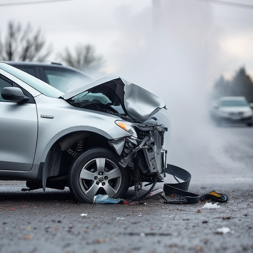 car crash damage
