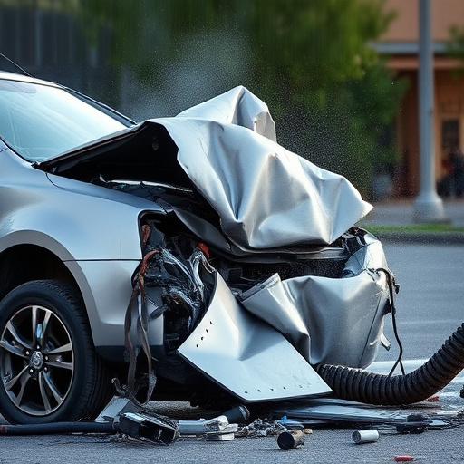 car crash damage