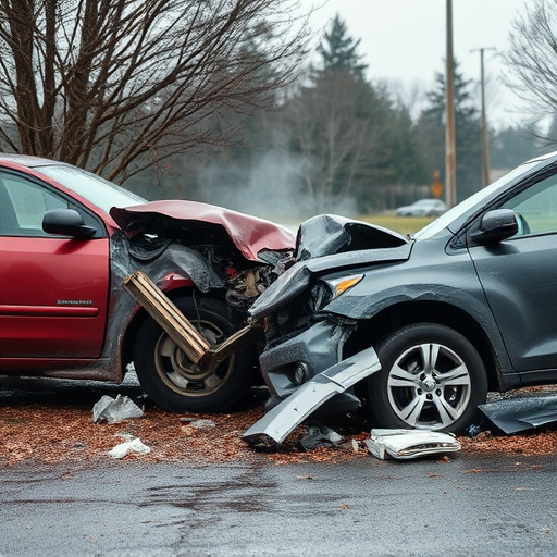 car crash damage