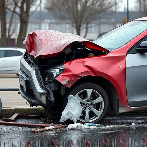 car crash damage