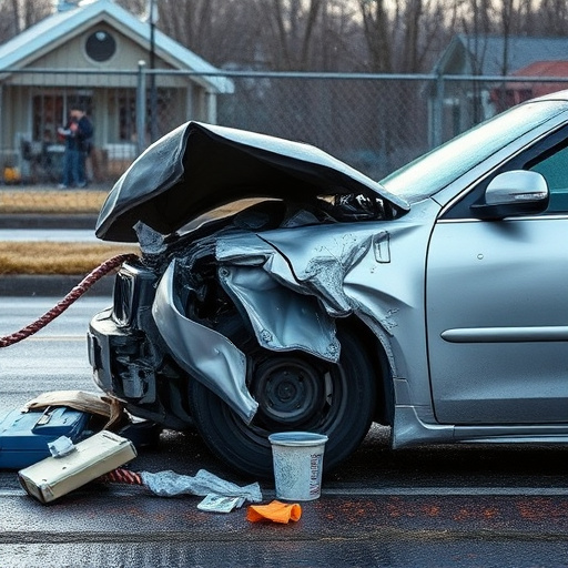 car crash damage